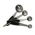 thumbnail image 4 of Mainstays 4-piece Stainless Steel Measuring Spoons on Storage Ring, 4 of 8