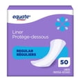 thumbnail image 1 of Equate Light Absorbency Regular Pantiliner Unscented, 50 Count, 1 of 9