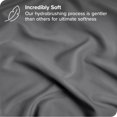 thumbnail image 3 of Bare Home Ultra-Soft Stretchy Sheet Set - Premium 1800 Collection - Deep Pockets - 3 Piece - Twin, Gray, 3 of 8