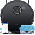 thumbnail image 1 of REFURBISHED - ECOVACS DEEBOT OZMO 920 2in1 Mopping Robotic Vacuum with Laser Navigation, No-Go Zones, Systematic Cleaning, Multi-Floor Mapping, Works with Alexa & App, Large, Black, 1 of 7