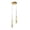 2 Head, variant on GROWTH TANK Crystal Pendant Adjustable Hanging Lamp Lighting for Restaurant Hotel Entryway 3 Head