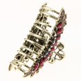 thumbnail image 3 of TISHITA Pinces à Cheveux pour Femmes, Grandes, en Métal, avec Strass et Cristaux, 3 of 8