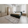 thumbnail image 4 of Ahgly Company Indoor Rectangle Traditional Pale Silver Gray Persian Area Rugs, 8' x 10', 4 of 6