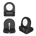 thumbnail image 4 of maytalsory Smartwatch Charging Stand Anti-Skid Wireless Charger Holder Desktop Nightstand Storage Support Replacement for iOS Watch Black, 4 of 8