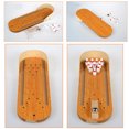 thumbnail image 2 of Mini Bowling Games Wooden Miniature Bowling Ball Set for Kids Adults Party Fun, 2 of 3