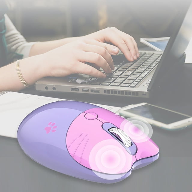 WIFKLSIIPG DPI Wireless Mouse Bluetooth Computer 2.4GHz PC 1600 Adjustable Laptop Mouse Mouse Wireless Mouse