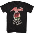 thumbnail image 1 of Poison Every Rose Black Adult T-Shirt, 1 of 2