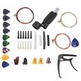 thumbnail image 4 of Guitar Strings Accessory Kit, Kit de Remplacement de Cordes de Guitare ABS Plastique Anti Rouille Cordes de Guitare Accessoire pour Guitare Folk pour Ukulélé pour Guitare Acoustique, 4 of 8