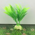 thumbnail image 2 of keepw 2/4/6/10pcs Artificial Water Green Plant Ornament for Fish Tank Aquarium green, 2 of 6