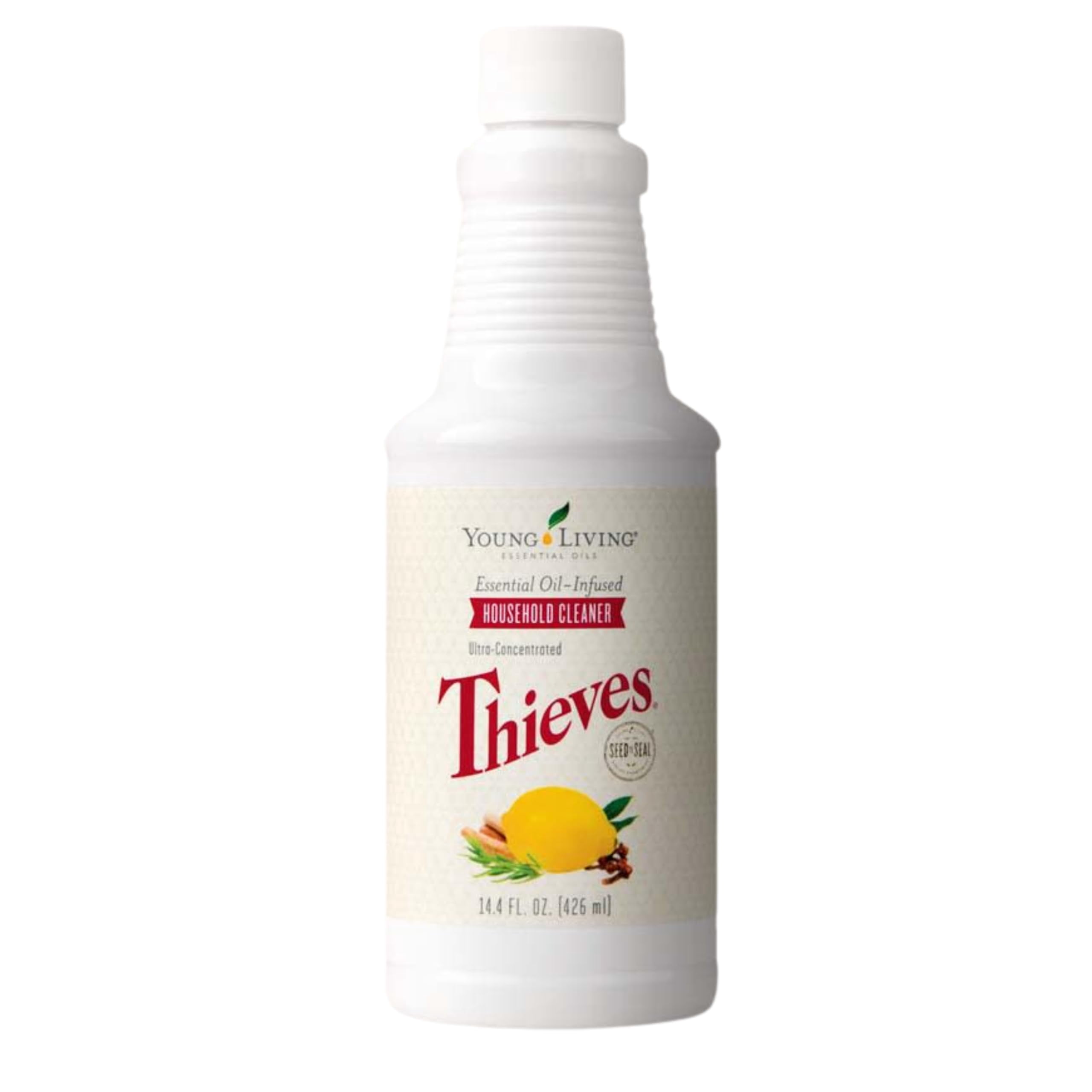 Young Living Thieves Household Cleaner 14.4 oz, Plant-Based All-Purpose Cleaner with Essential Oils, Safe for Floors, Mirrors, Carpets & Pet Areas