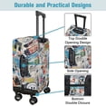 thumbnail image 2 of Luggage Cover Protector Travel Suitcase Covers Protective Skin for Carry On Baggage Fit 18-20 Inch Luggage, 2 of 5