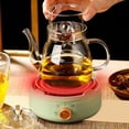 thumbnail image 2 of LEEYNEER Mini Electric Heater Stove Electric Hot Plate Single Burner Hot Plates for Cooking Portable Stove Electric Burner Milk Water Coffee Heating Furnace Multifunctional Kitchen Applia, 2 of 6