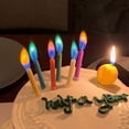thumbnail image 4 of Colored Flame Candles Birthday Candles Party Cake Candles Cool And Good-looking, 4 of 4