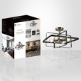 thumbnail image 3 of Xtricity - 4-Light Ceiling Light, 16.5'' Width, From the Sunkey Collection, Black, 3 of 3