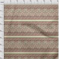 thumbnail image 3 of oneOone Georgette Viscose Fabric Leaves & Floral Block Decor Fabric Printed BTY 42 Inch Wide, 3 of 4
