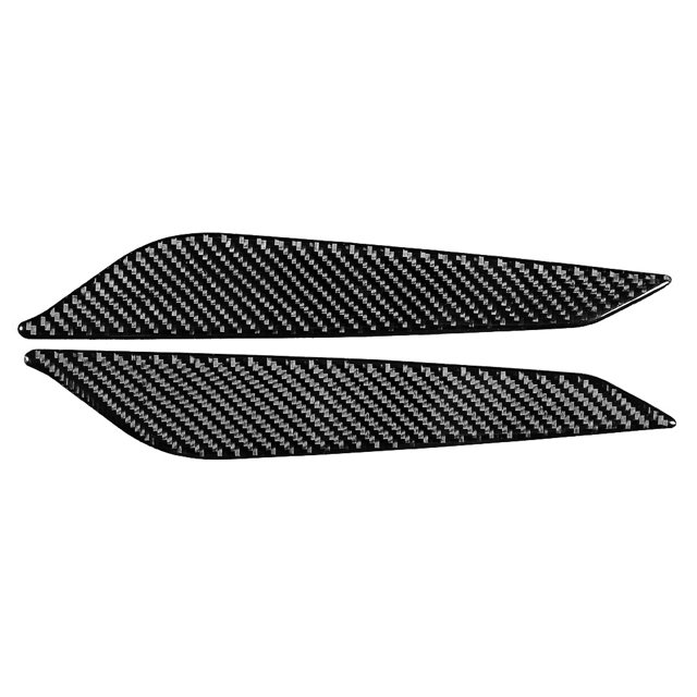 Car Interior Decorative Cover,2pcs Carbon Fiber Car Carbon Fiber Car Interior Trim Automotive Interior Accessories Smart Functionality
