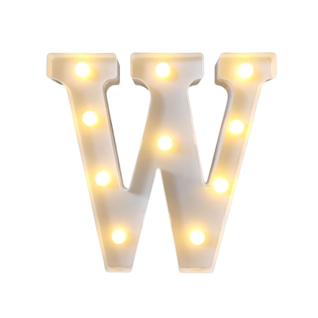 RXIRUCGD Letters Lights Alphabet Lamp LED Letter Lighting Letter Light Illuminated Letters Night Lights Decoration For Birthday Party Wedding Children’s Room