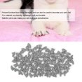 thumbnail image 3 of 100PCS Soft Pet, Safe Anti Scratch Dog Paw Claw Cat Nail Cover Protector Decorative CoversGray M, 3 of 8