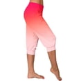thumbnail image 3 of Yuyuzo Womens Capri Pants High Waisted Drawstring Sweatpants Running Gym Cropped Trousers with Pockets, 3 of 6