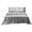 Grey, variant on Cameland 3 PCS Set Bed Sheet:106.3*96.85in Pillowcase:20.08*40.16in Ins Full Solid Color Washed Piece Set Seasons Bedsheet And Duvet Cover Bedsheet Set Four Piece Duvet Cover Beds Bedding
