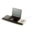 thumbnail image 1 of 3m Gel Wristrest Platform For Keyboard And Mouse - 1 X 25.6 X 10.6 Dimension - Black - Ge, 1 of 4