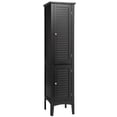 thumbnail image 1 of Costway Freestanding Bathroom Storage Cabinet Linen Tower Kitchen Living Room Black, 1 of 10