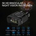 thumbnail image 2 of Lunettes de Vision Nocturne 800M IPS 5K Ultra Haute Définition Zoom Numérique 10X Jumelles Infrarouges Télescope pour Camping, 2 of 7