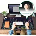 thumbnail image 3 of Large Mouse Pad 31.4 x 15.7inches 3mm XXL Extended Gaming Mouse Pad Mat with Non-Slip Base Stitched Mousepad for Computer,Office,Keyboard and Laptop-Wild Flowers，Waterproof Desk Mat, 3 of 5