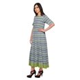 thumbnail image 2 of Moomaya Kurti Longue Imprimée Tenue d'Été Tunique Ligne A pour Femmes, 2 of 5