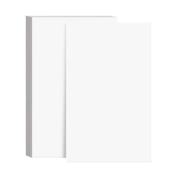 8.5 x 14 White Card Stock | Heavyweight 100lb Cover (270gsm) Cardstock Paper – Smooth Finish | For Arts and Crafts, Brochures, Restaurant Menus, Posters | 50 Sheets per Pack