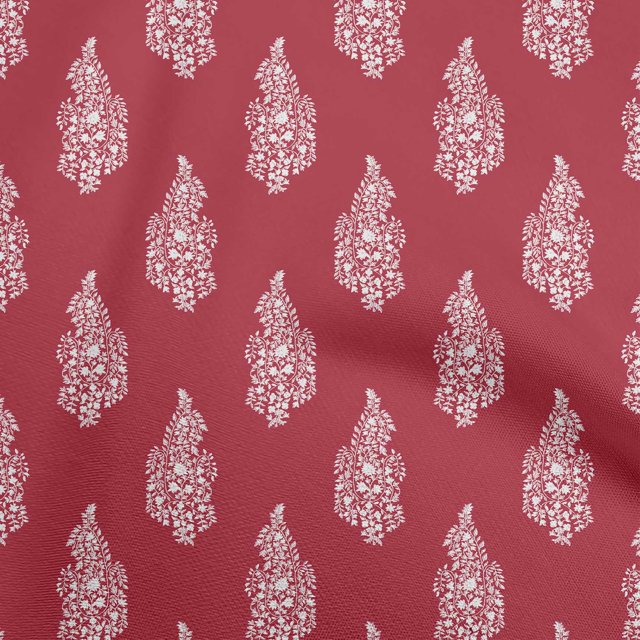 oneOone Polyester Spandex Magenta Fabric Block Craft Projects Decor Fabric Printed By The Yard 56 Inch Wide-J6