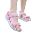 thumbnail image 3 of Kcodviy Children Shoes Beach Sandals Toddler Sandals Size 4 Girls Light Girl Sandals Big Toddler Sandals Girls Leather Children Soft Bottom Girls Flip Flops for Girls Beach Shoes, 3 of 6