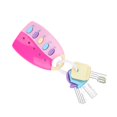 thumbnail image 2 of Baby Toy Music Keys, Baby Toy Smart Key Remote Car Control Musical Pretend Play for Kids Education Toys Pink, 2 of 5