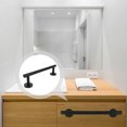thumbnail image 2 of Shisuyan 1pc Wall Mounted Stainless Steel Towel Rack Hanger Practical Towel Bar Holder, 2 of 8