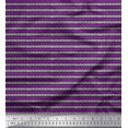 thumbnail image 1 of Soimoi Velvet Fabric Stripe & Arrow Block Decor Fabric Printed Yard 58 Inch Wide, 1 of 3