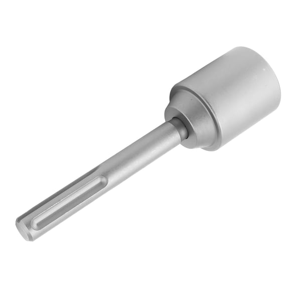 T Post Driver 5 Pits Shank Steel Fence Post Driver Hammer Drill Capability Save Time with the T Post Driver for Driving T Posts Into the Ground, 20cm Length