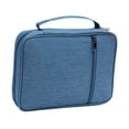 thumbnail image 2 of Tachiuwa Housse de Bible Étui Porte-Bible Sac à Main Sac de Jour Décontracté avec Poche Zippée Housse de Transport Multifonction Imperméable Bleu, 2 of 9