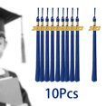 thumbnail image 4 of tredstone 10Pcs 2023 Graduation Cap Pompons Couleur Unique 15 Pouces pour Accessoires de Fête Bleu, 4 of 8
