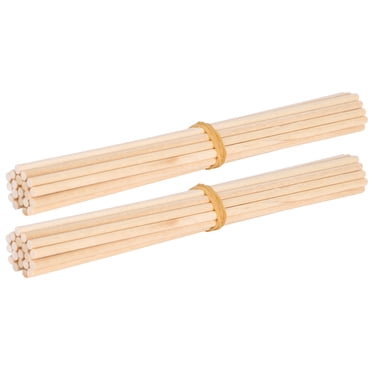 Tiges de Tige en Bois, 40 Pcs Tiges de Tige Ronde en Bois pour Montre, Efficacité Maximale