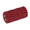 thumbnail image 1 of Unique Bargains Twine Packing String Wrapping Cotton Twine 100M Red and Black Rope for Gift Wrapping Twine, 1 of 1