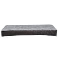 thumbnail image 1 of Bench Cover Elastic Chair Covers Seat Protector for Living Room Hotel Decor Dark Dark Gray, 1 of 8