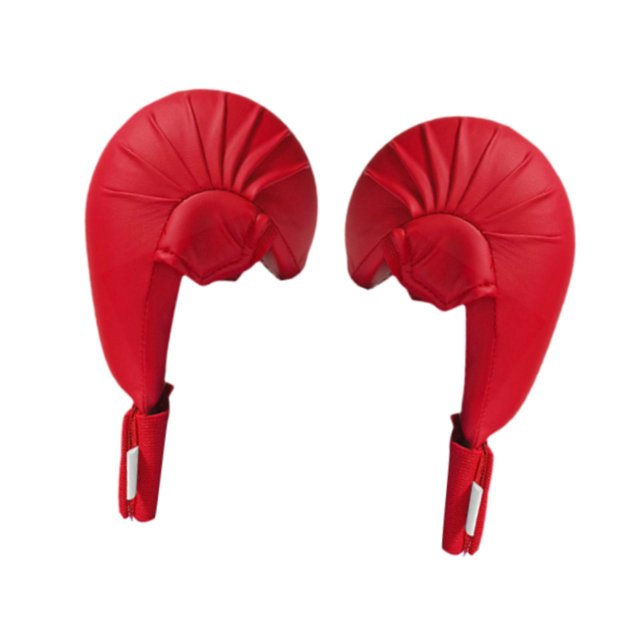 pitrice 2 Pieces Karate Training Mitts Kickboxing Workout M Gloves Boxing blue Professional red S