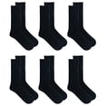 thumbnail image 5 of Athletic Works Men's Cotton Crew Socks 6-Pack, 5 of 5
