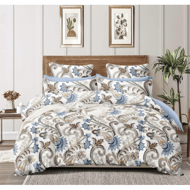 Ensemble de Douillette LuxeDream - Bleu