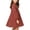 Red 1, variant on HAiming Girls Long Sleeve Dresses Smocked Christmas Loose Casual Trendy Midi Dresses Fall Going out Dresses 2-10 Years