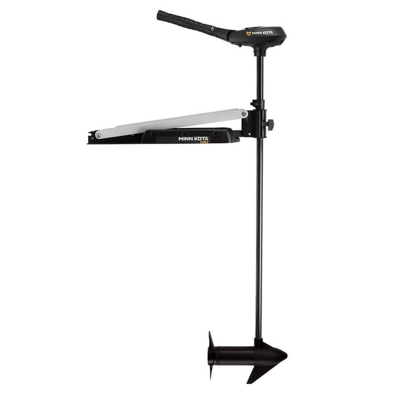Minn Kota Trolling Motor 1355963 Edge; Freshwater; Hand Steer; 5 Forward Speeds and 3 Reverse Speed; 55 Pound Of Thrust; 52 Inch Length; Bow Mount; 12 Volts; 50 Amp