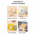 thumbnail image 2 of Food Storage Bags, 65 Pc Thickened Self Sealing Fresh Keeping Bags in Large Medium Small, 2 of 6