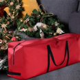 thumbnail image 2 of jinwen 201D Container Storage Bag Heavy Duty Cloth Cloth with Handles Rectangle Closure Red 122x38x51cm, 2 of 7