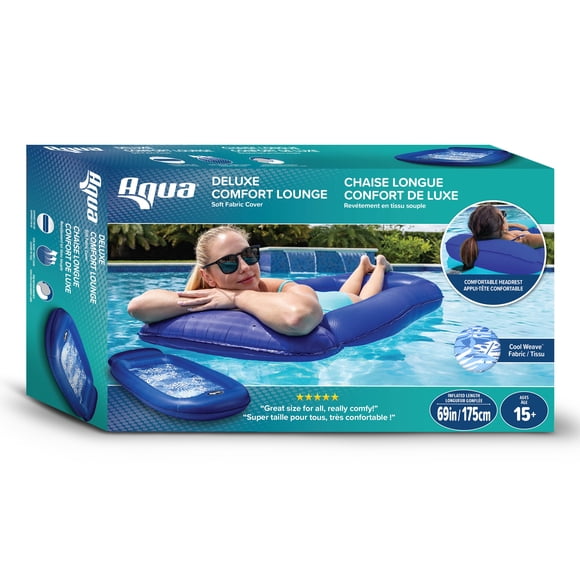 Aqua Leisure Deluxe Comfort Inflatable Pool Lounge
