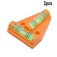 thumbnail image 2 of Lefu 2PCSTwo Way T-Shape Mini Leveller Bubble Spirit Level for Pictures TV\'s Caravans, 2 of 5
